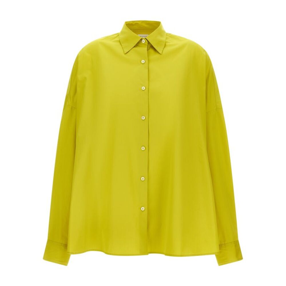 Dries Van Noten Bicolor Cotton Women's Blouse